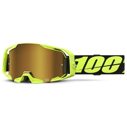 ARmatic ゴーグル ネオンイエロー(トゥルーゴールドミラー)