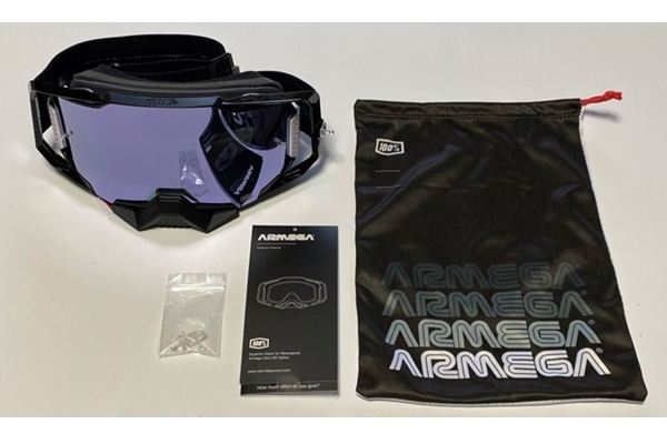 ARMEGA ゴーグル Lavingaad(ラヴィンガード) シルバーフラッシュミラーレンズ標準装備