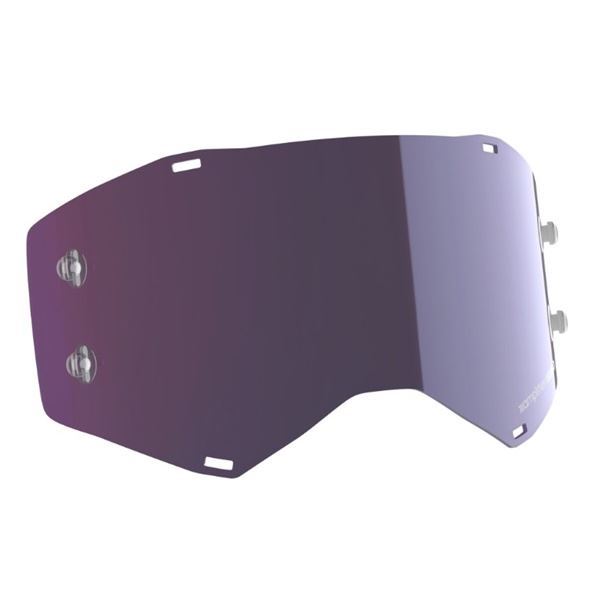 285677-356 Prospect AMPLIFIER Works Mirror Lens (with pins) Blue Chrome