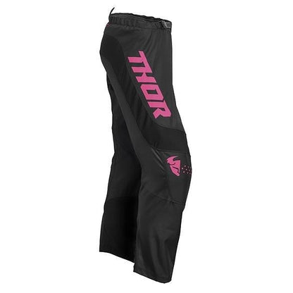 SECTOR MINIMAL MXパンツ ブラック/フローピンク 女性用