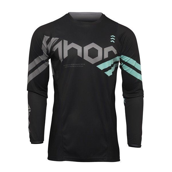 MX Jersey PULSE CUBE Black/Mint XL size