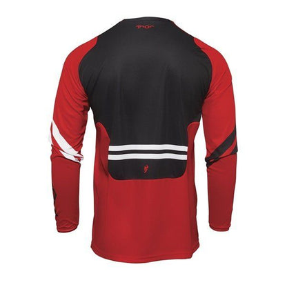 MXジャージ PULSE CUBE パルス キューブ レッド/ホワイト Sサイズ