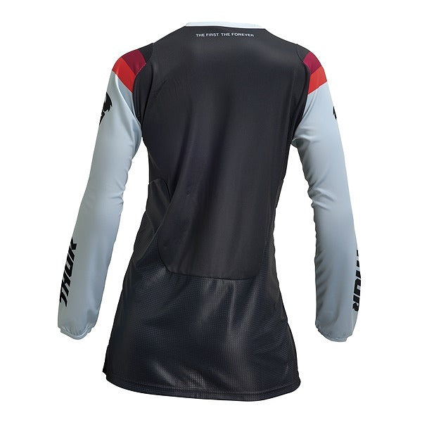 PULSE REV MXジャージ ブラック/ライトミント 女性用