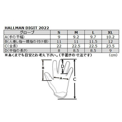 MXグローブ HALLMAN DIGIT ハルマン デジット ブラック/イエロー