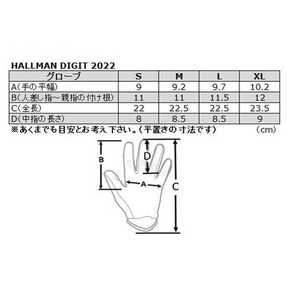 MXグローブ HALLMAN DIGIT ハルマン デジット ホワイト/レッド