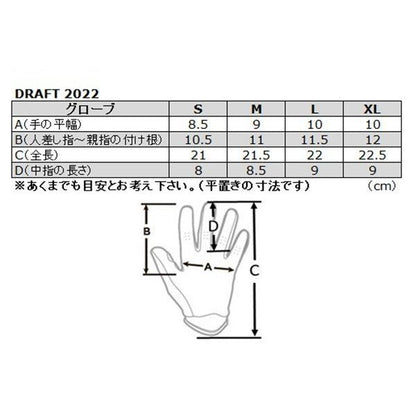 MXグローブ DRAFT ドラフト レッド/ブラック