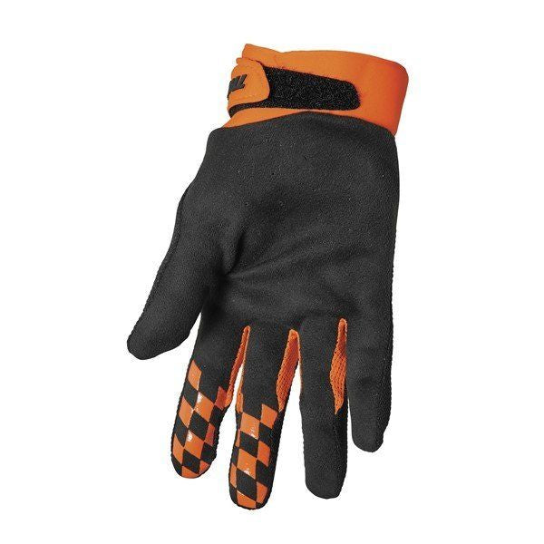 MXグローブ DRAFT ドラフト ブラック/オレンジ