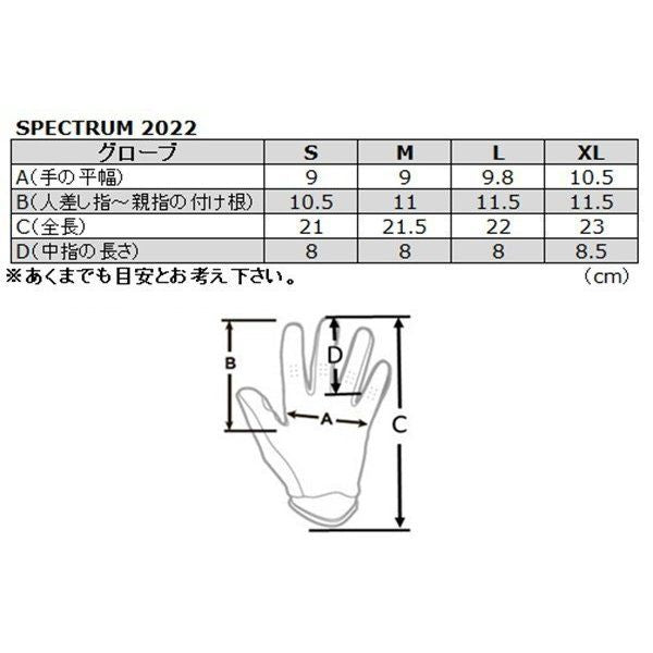 MXグローブ SPECTRUM スペクトラム ブラック/アシッド