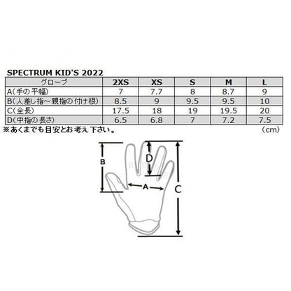 MXグローブ SPECTRUM スペクトラム ブルー/ネイビー