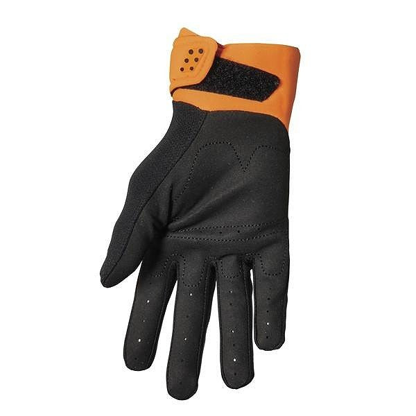 SPECTRUM MXグローブ オレンジ/ブラック