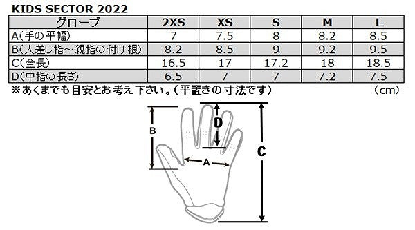 SECTOR MXグローブ アシッド