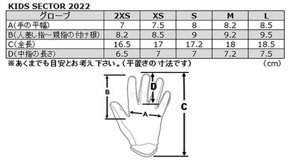 SECTOR MXグローブ アシッド