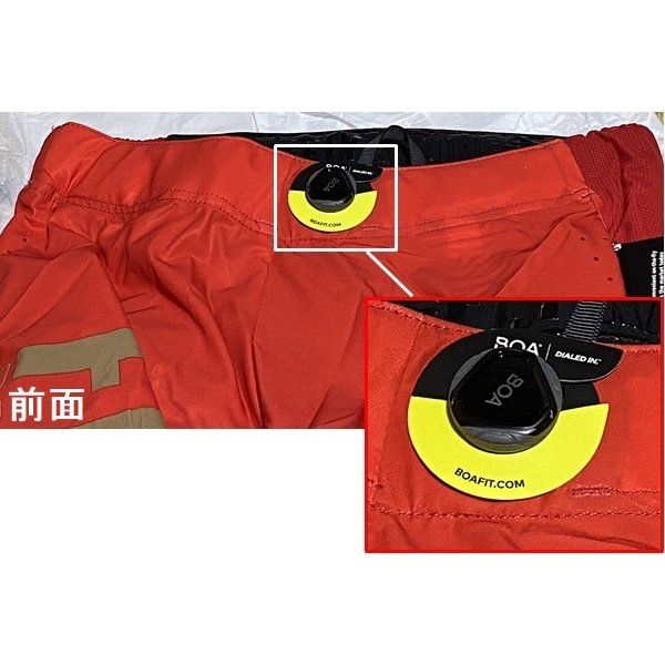 MXジャージ LITE ライト レッド/カーキ Sサイズ