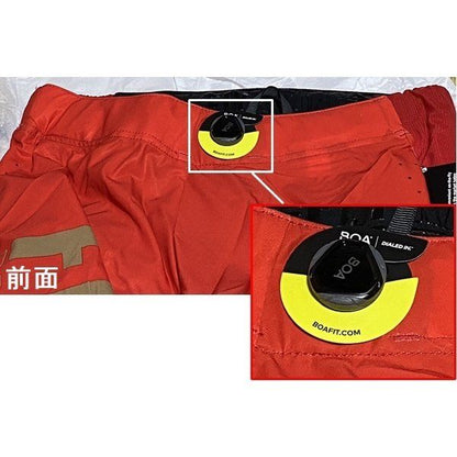 MXジャージ LITE ライト レッド/カーキ Sサイズ