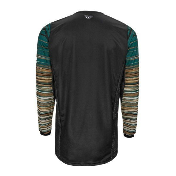 MXジャージ KINETIC WAVE キネティック WAVE ブラック/ラム Sサイズ