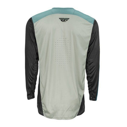 MX Jersey LITE Grey/Teal/Hibiscus Size M