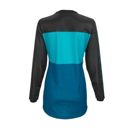 MXジャージ F-16 アクア/ダークティール/ブラック