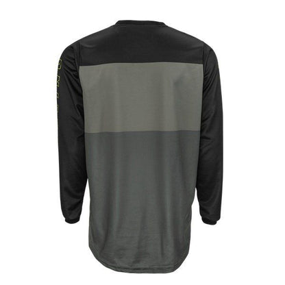 MX Jersey F-16 Grey/Black/Hibiscus