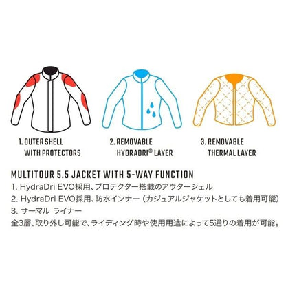 ADV MULTITOUR 5.5 ジャケット ステルス