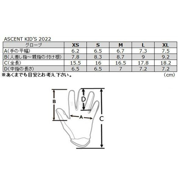 MXグローブ ASCENT アセント レッド/ホワイト