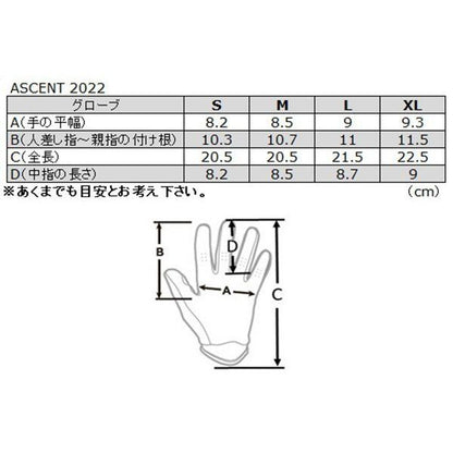 MXグローブ ASCENT アセント レッド/ホワイト