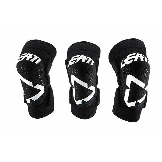 5.0 ニーガード ホワイト/ブラック ジュニアサイズ 左右セット