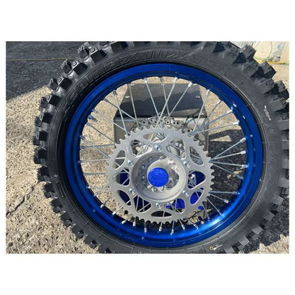 ホイール Washプラグ 前後セット ブルー 1セット YZF250/450 2014~26モデル用