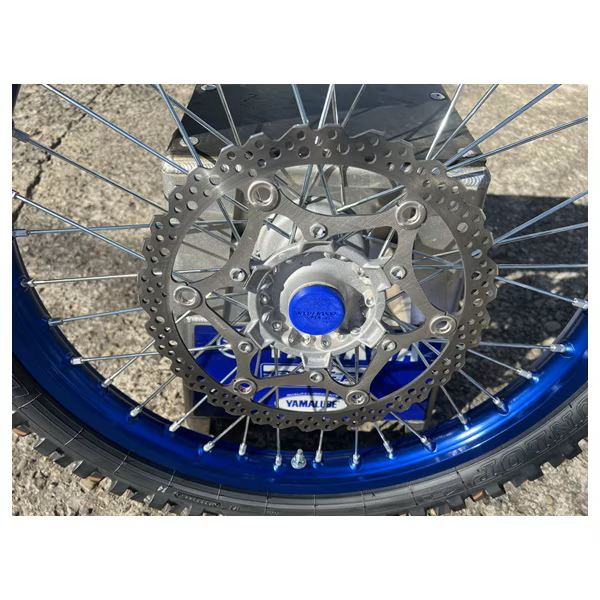 ホイール Washプラグ 前後セット ブルー 1セット YZF250/450 2014~26モデル用