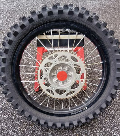 ホイールWashプラグ 前後セット レッド 1セット CRF250R 2004~26/ CRF450R 2002~26/ CR125/ 250R 2000~05
