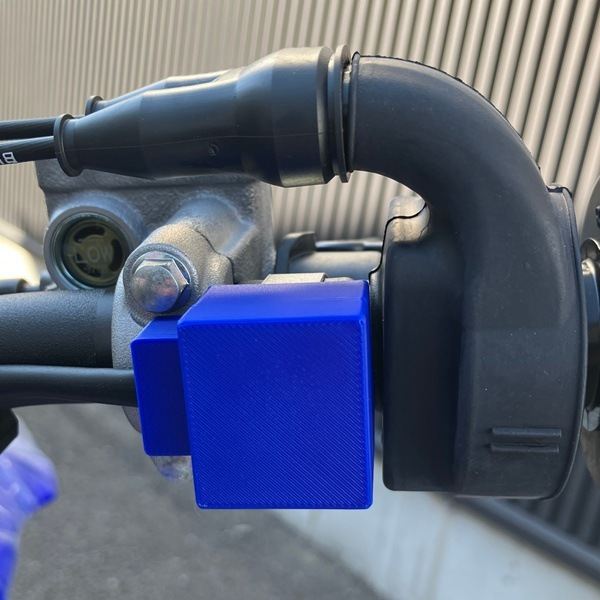 セルスターター Washカバー ブルー YZ250F 2024~26モデル / YZ450F 2023~26モデル用