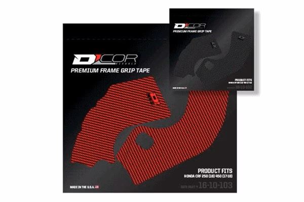 デカール フレームグリップテープ レッド 1PC CRF250R CRF450R