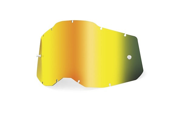 GEN2 ACCURI2・STRATA2 ゴーグル用 アンチフォグレンズ ゴールドミラー キッズ