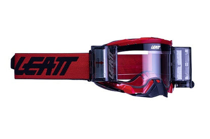 VELOCITY 5.5 Roll-Off Goggles Red (Clear Lens)