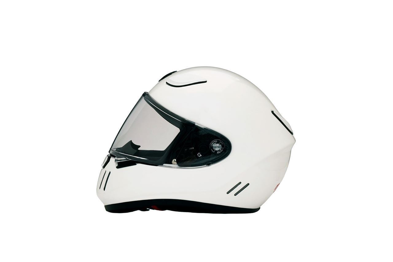 ブレードランナー フルフェイスヘルメット ソリッド ホワイト