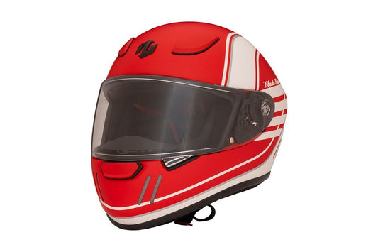 ブレードランナー フルフェイスヘルメット グラフィック ユーロ マットレッド