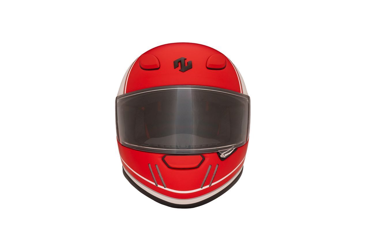 ブレードランナー フルフェイスヘルメット グラフィック ユーロ マットレッド
