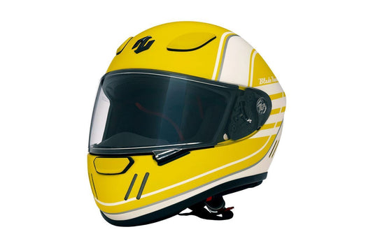 ブレードランナー フルフェイスヘルメット グラフィック ユーロ マットイエロー