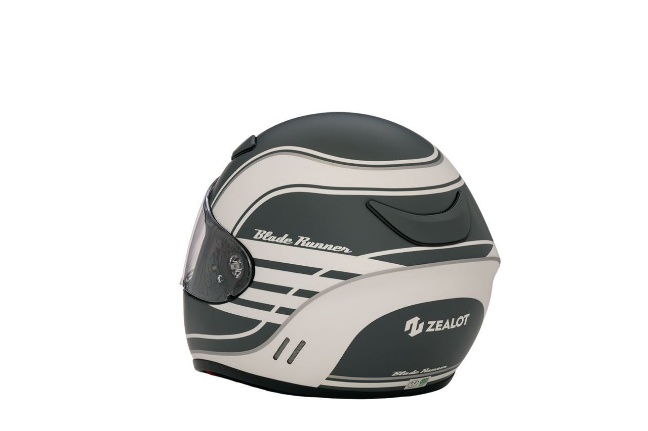 ブレードランナー フルフェイスヘルメット グラフィック ユーロ マットグレー