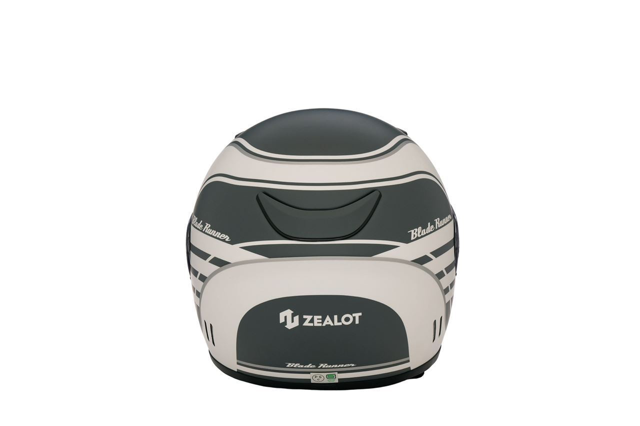 ブレードランナー フルフェイスヘルメット グラフィック ユーロ マットグレー