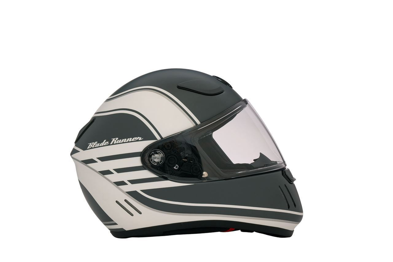 ブレードランナー フルフェイスヘルメット グラフィック ユーロ マットグレー