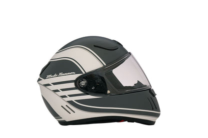 ブレードランナー フルフェイスヘルメット グラフィック ユーロ マットグレー