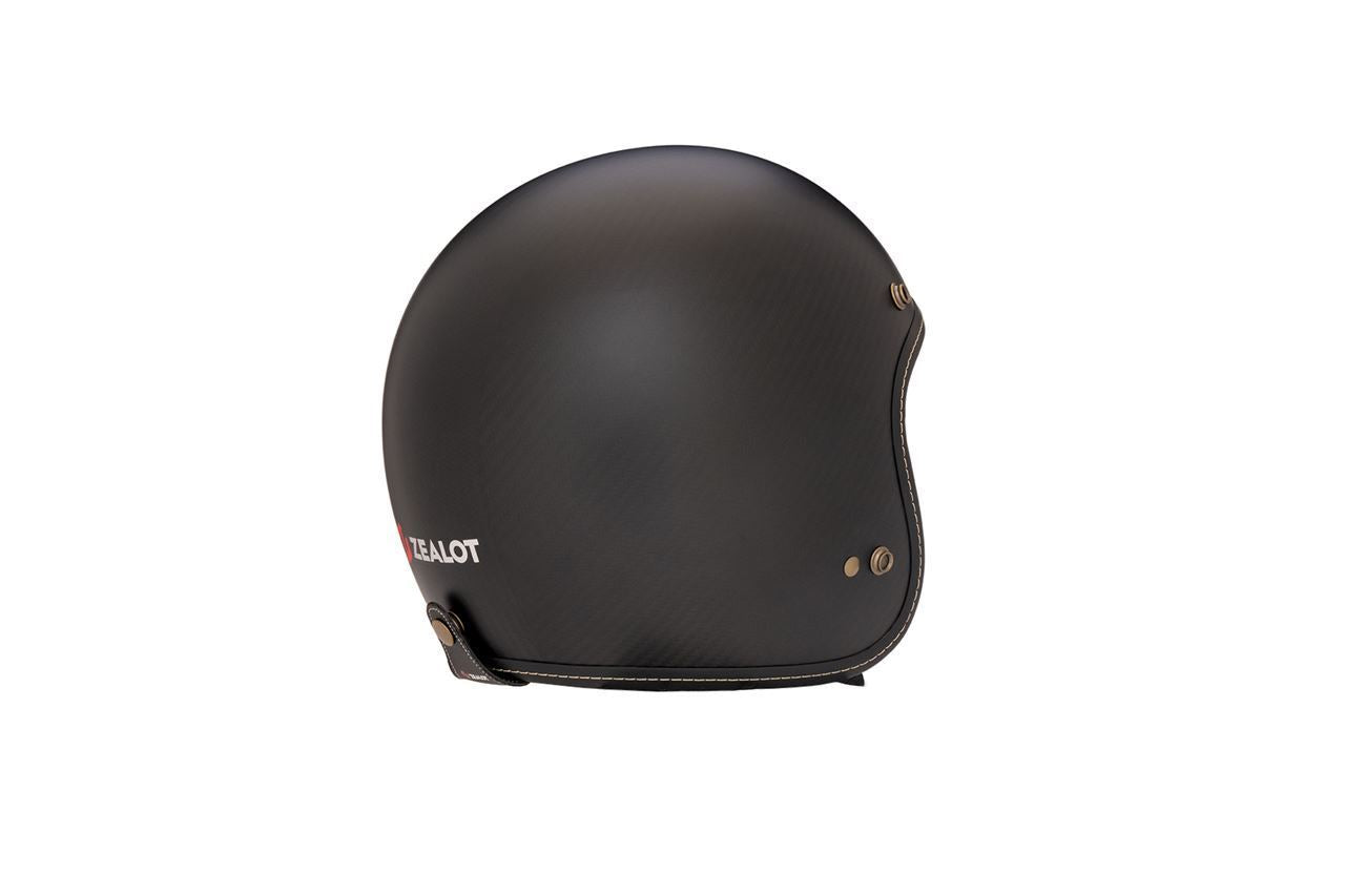 Flyboy Jet 2 Carbon Hybrid Jet Helmet Standard Matte/Black