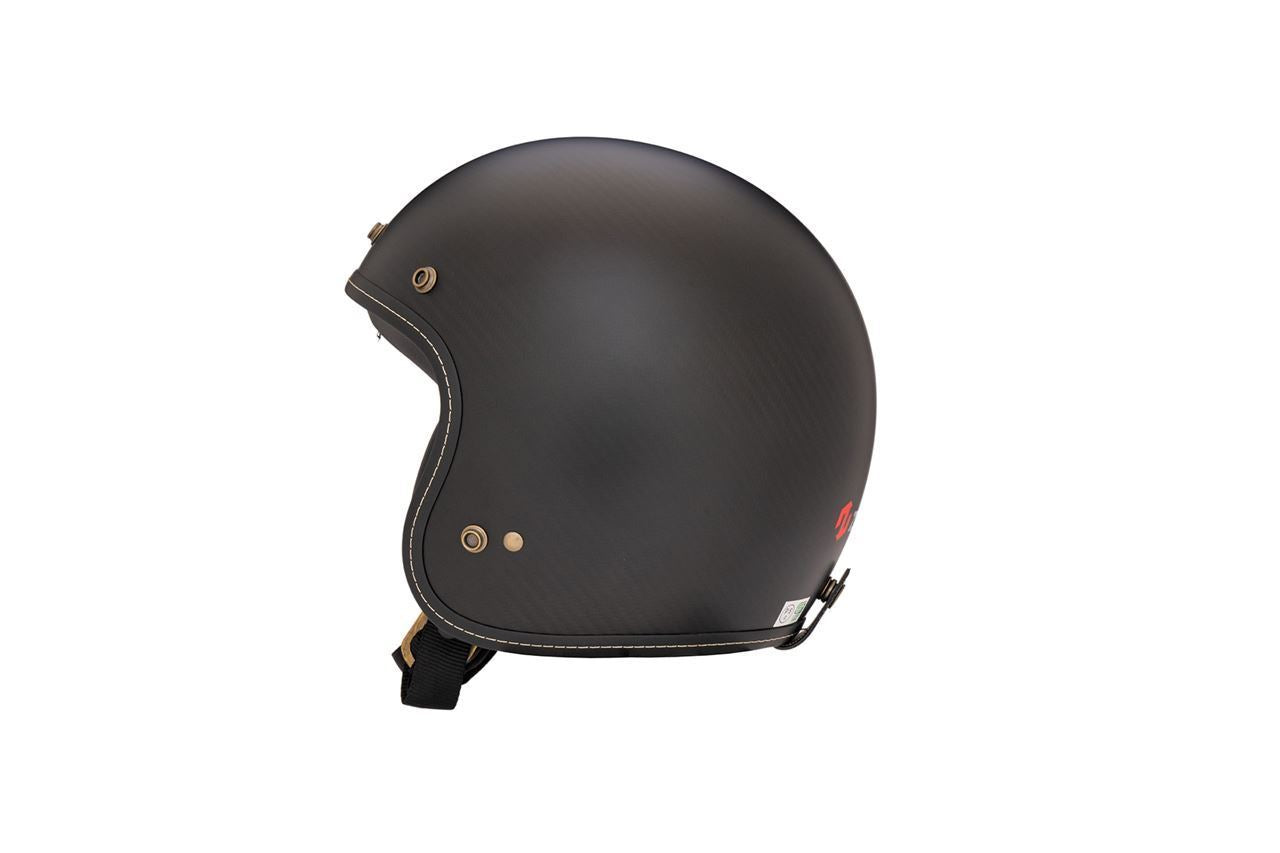 Flyboy Jet 2 Carbon Hybrid Jet Helmet Standard Matte/Black