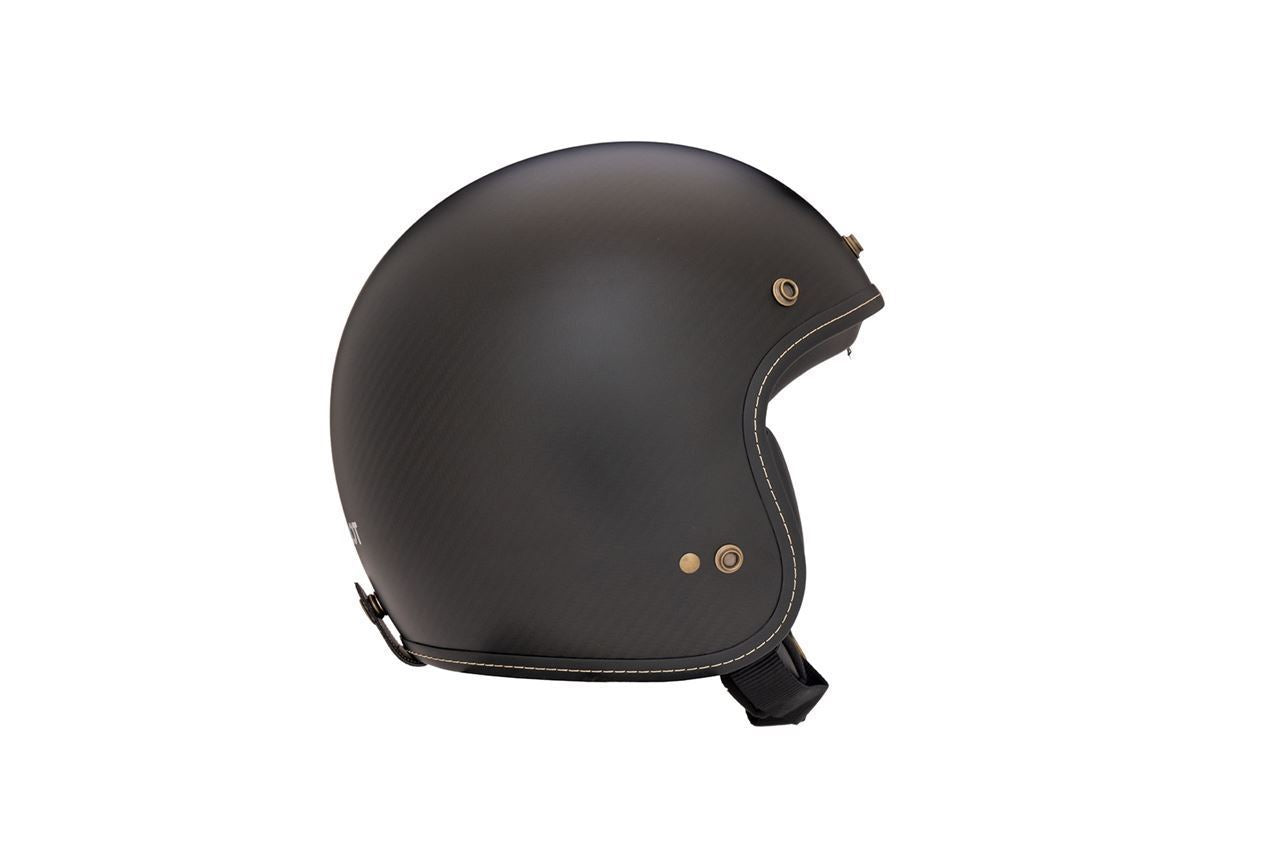 Flyboy Jet 2 Carbon Hybrid Jet Helmet Standard Matte/Black