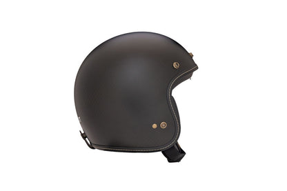 Flyboy Jet 2 Carbon Hybrid Jet Helmet Standard Matte/Black