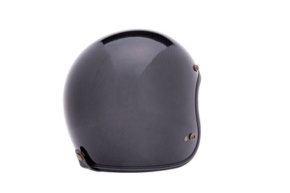 Flyboy Jet 2 Carbon Hybrid Jet Helmet Standard/Brown