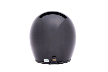 Flyboy Jet 2 Carbon Hybrid Jet Helmet Standard/Brown