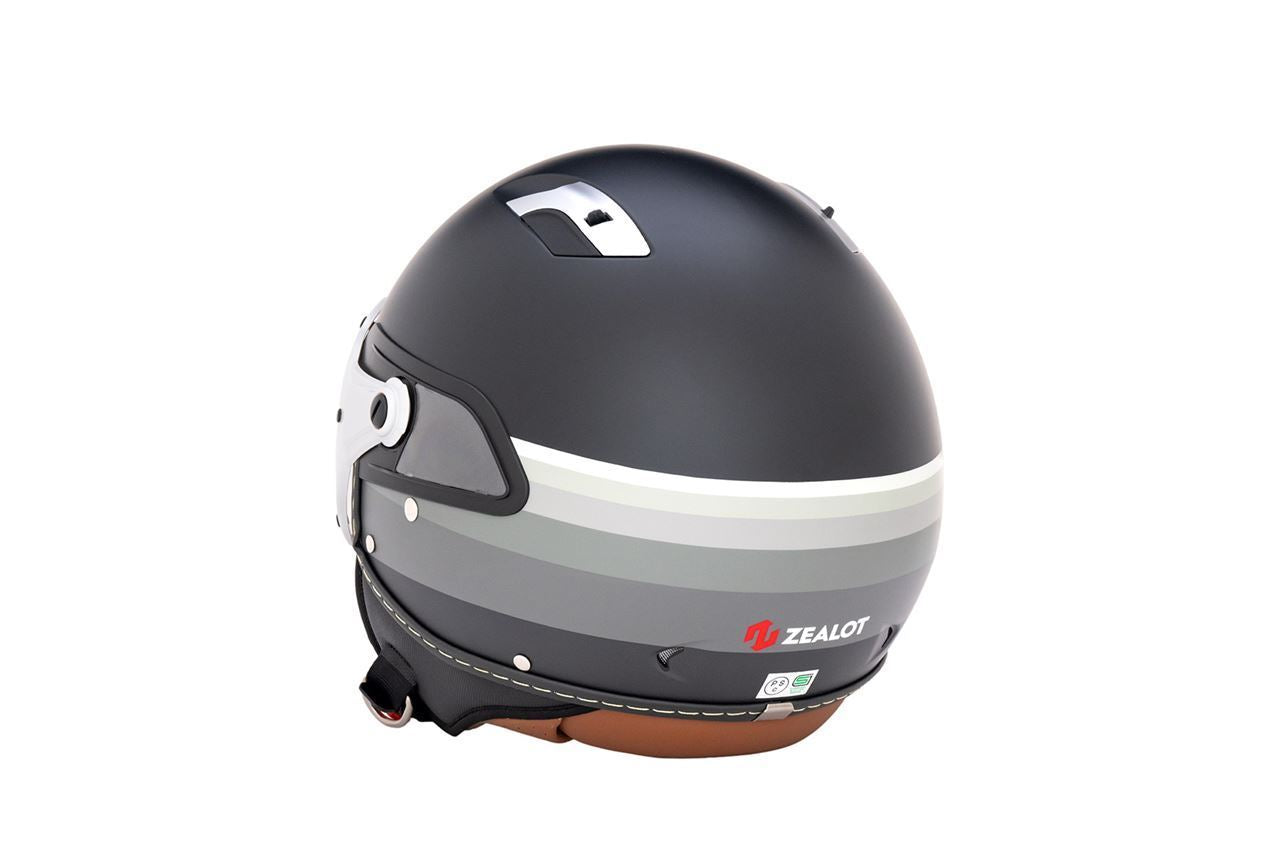 ジルライド2 インナーシールドジェット マットブラック/グレー