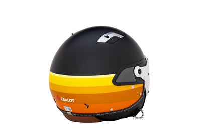 ジルライド2 インナーシールドジェット マットブラック/イエロー