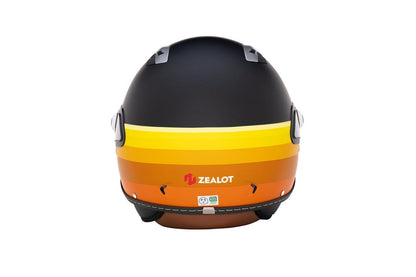 ジルライド2 インナーシールドジェット マットブラック/イエロー